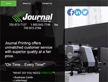 Tablet Screenshot of journal-printing.com